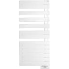 Acova - Fassane Spa Asym EL droite,sans régul, Blanc RAL 9016, 500W H894 mm / L550 mm