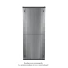 Acova - Kéva EC vertical simple, couleur Cuivre Martelé, 1938W, H 2000 mm / L 827 mm