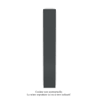 Acova - Altima EC V face lisse, couleur Umbra Grey, 749W, H 2013 mm / L 305 mm