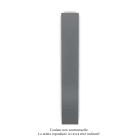 Acova - Altima EC vertical, face lisse, Anthracite, 578W, H 2013 mm / L 305 mm