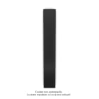 Acova - Altima EC vertical, face lisse, Black Quartz, 578W, H 2013 mm / L 305 mm