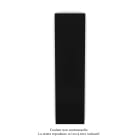 Acova - Altima EC vertical, face lisse, Jet Black, 1012W, H 2013 mm / L 527 mm