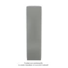 Acova - Altima EC vertical, face lisse, Grey Aluminium, 1012W, H 2013 mm / L 527 mm