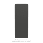 Acova - Altima EC vertical, face lisse, Umbra Grey, 1446W, H 2013 mm / L 749 mm