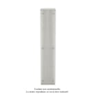 Acova - Striane EC V simple, White Quartz 0521, 1016W, H 2000 mm / L 383 mm