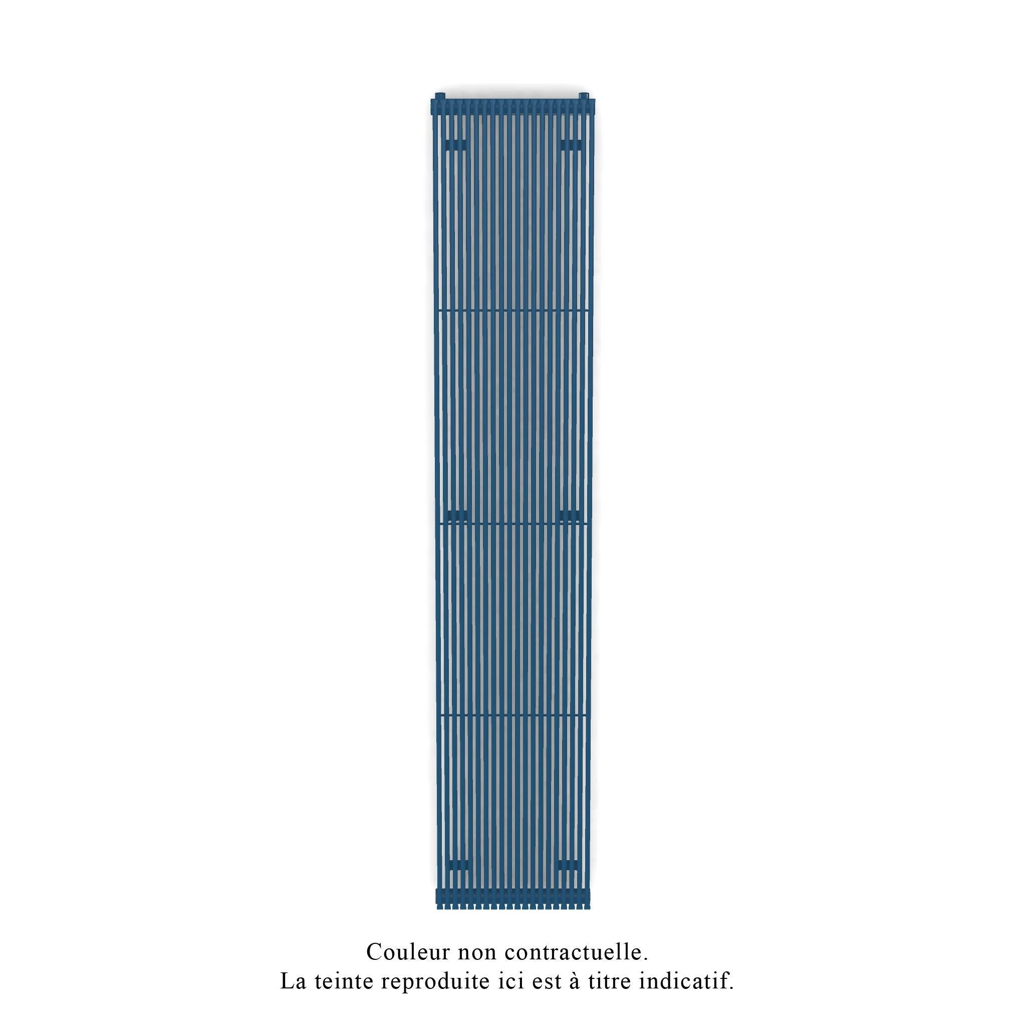 Acova - Striane EC V simple, Gentian Blue 5210, 1016W, H 2000 mm / L 383 mm