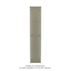 Acova - Striane EC V simple, Yellow Grey 7234, 1016W, H 2000 mm / L 383 mm