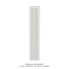Acova - Striane EC V simple, Pure White 9010, 1016W, H 2000 mm / L 383 mm