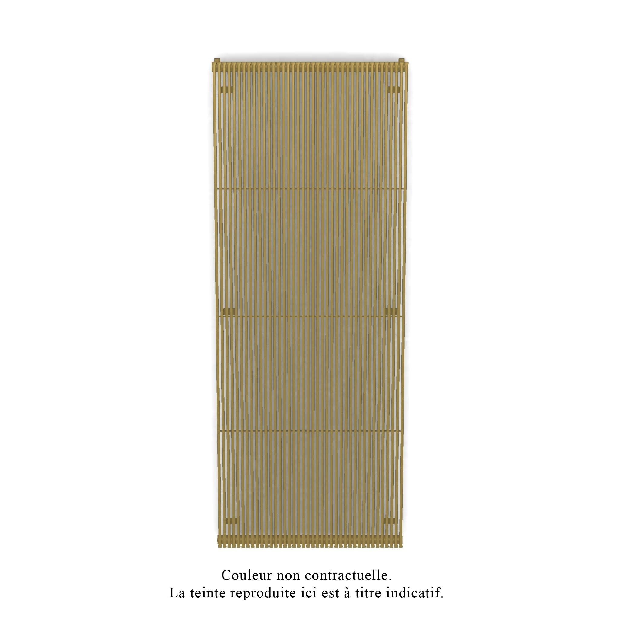 Acova - Striane EC V simple, Beach Gold 0272, 2032W, H 2000 mm / L 763 mm