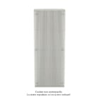 Acova - Striane EC V simple, White Quartz 0521, 2032W, H 2000 mm / L 763 mm