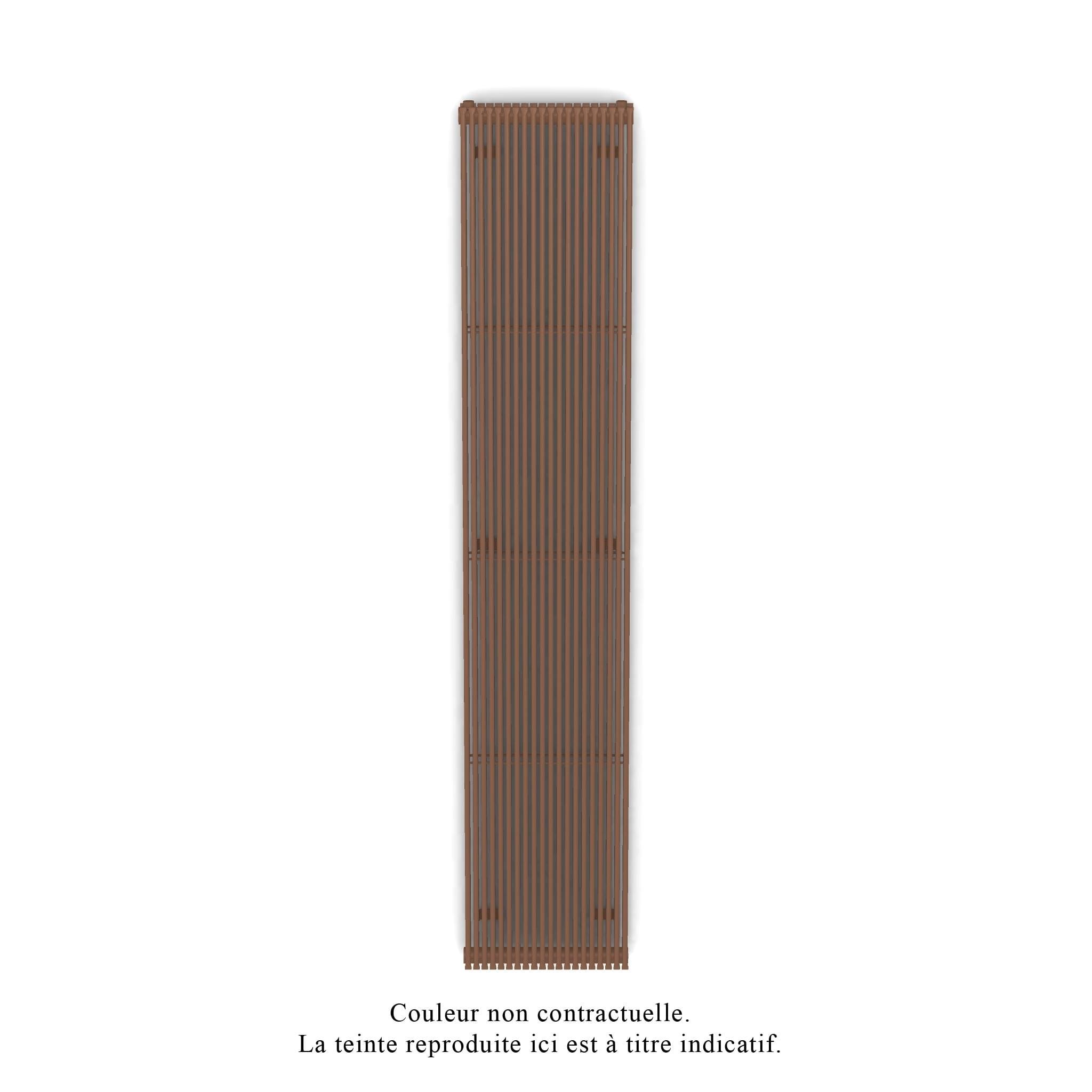 Acova - Striane EC V double, Terracotta 0292, 1440W, H 2000 mm / L 383 mm