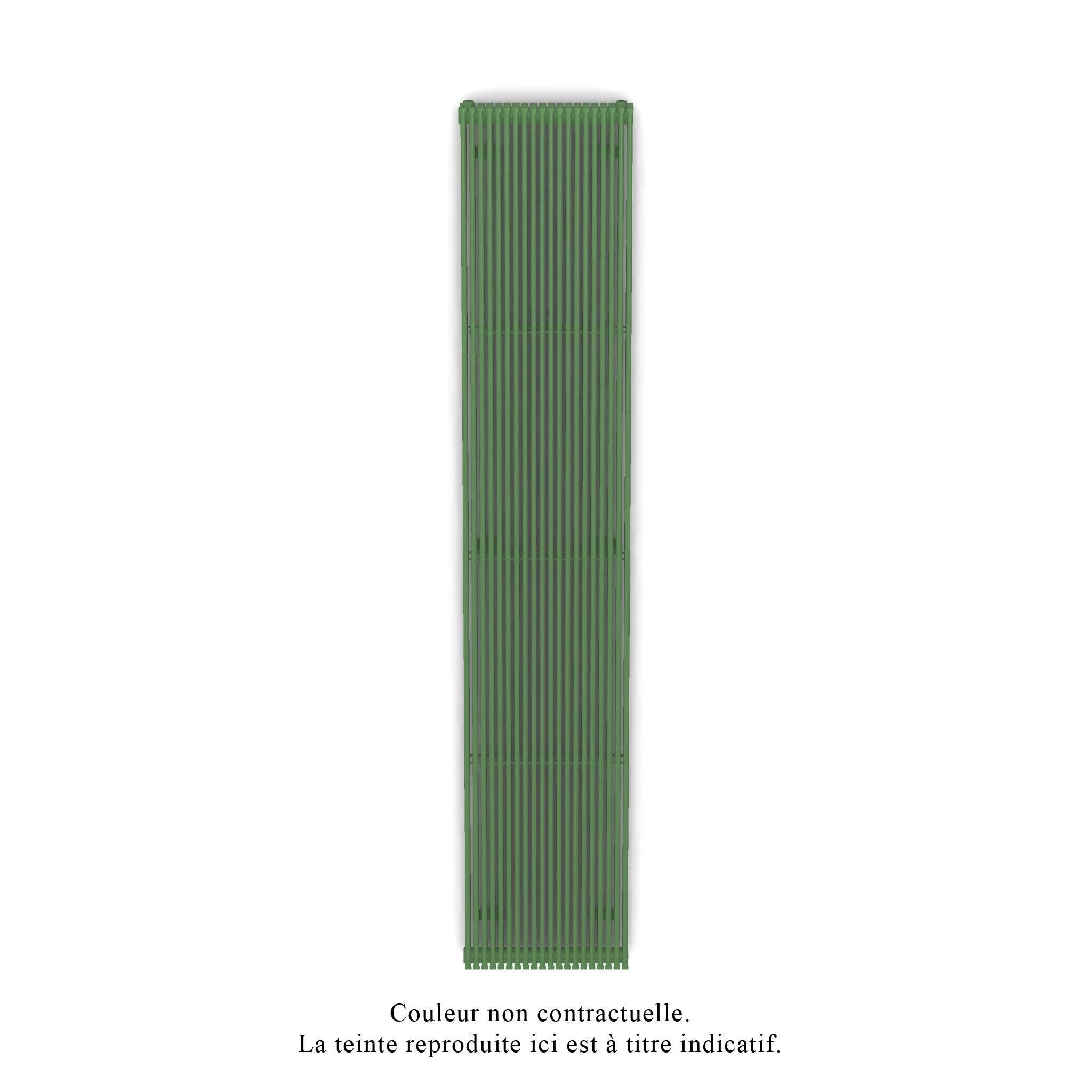 Acova - Striane EC V double, Reseda Green 6211, 1440W, H 2000 mm / L 383 mm