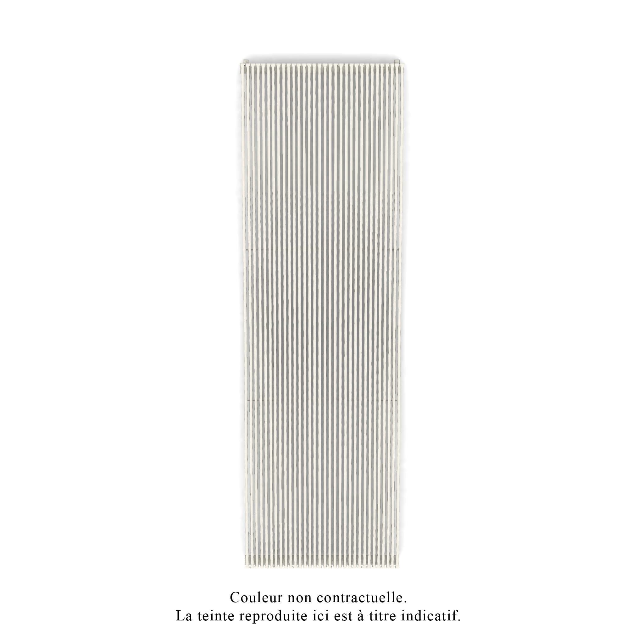 Acova - Striane EC V double, Edelweiss m. 0067, 2304W, H 2000 mm / L 611 mm