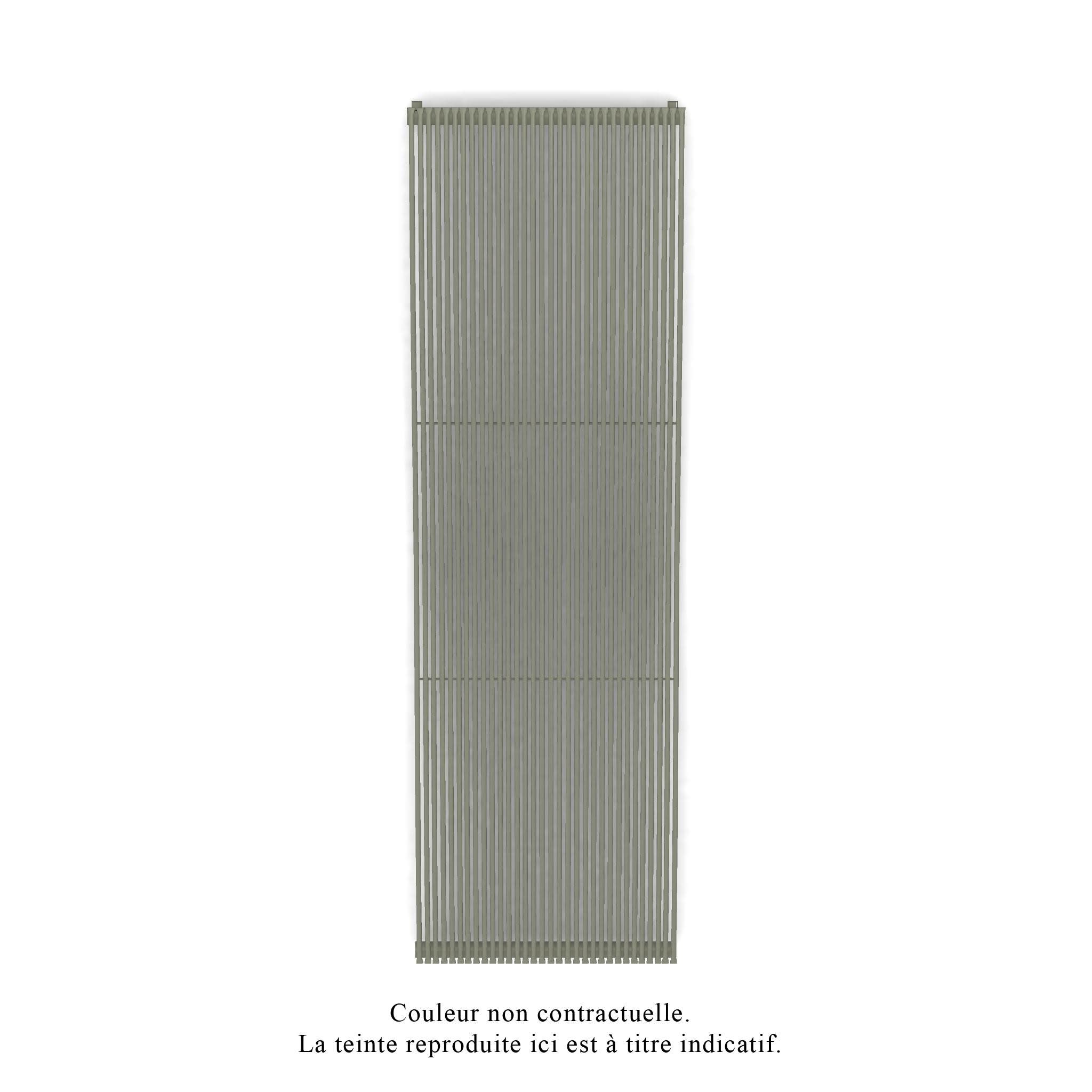 Acova - Striane EC V double, Cement Grey 7233, 2304W, H 2000 mm / L 611 mm