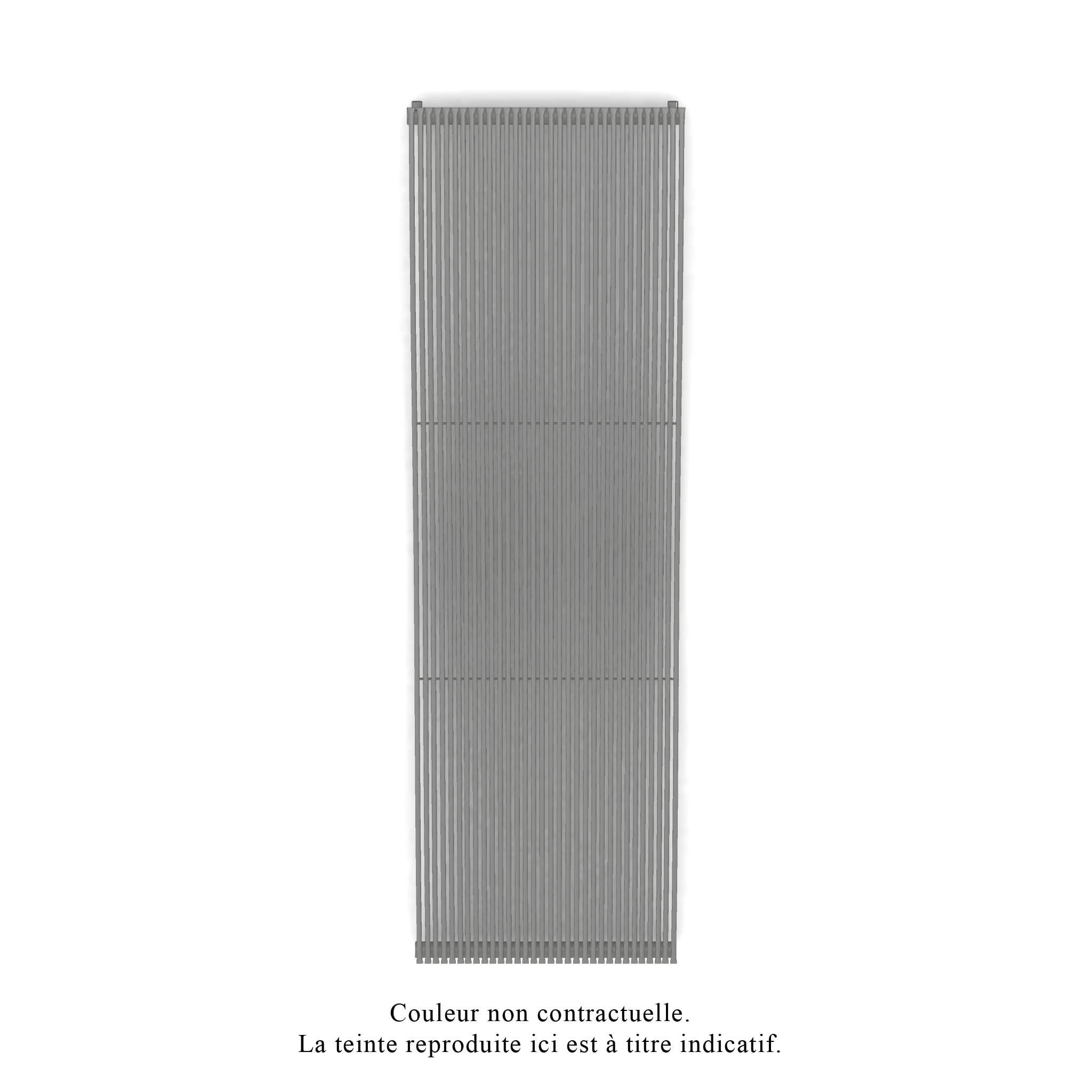 Acova - Striane EC V double, Telegrey 2 7246, 2304W, H 2000 mm / L 611 mm