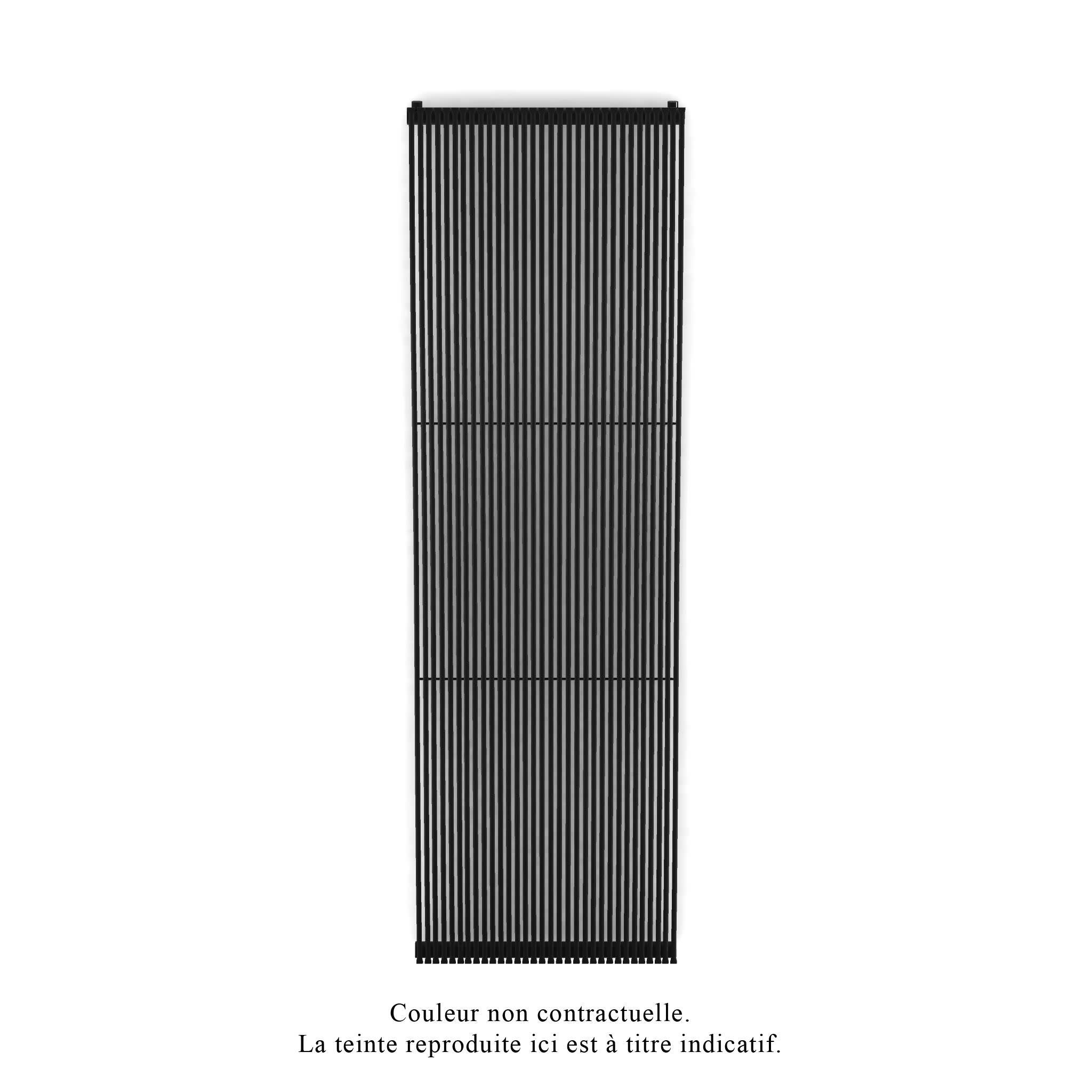 Acova - Striane EC V double, Traffic Black 9217, 2304W, H 2000 mm / L 611 mm