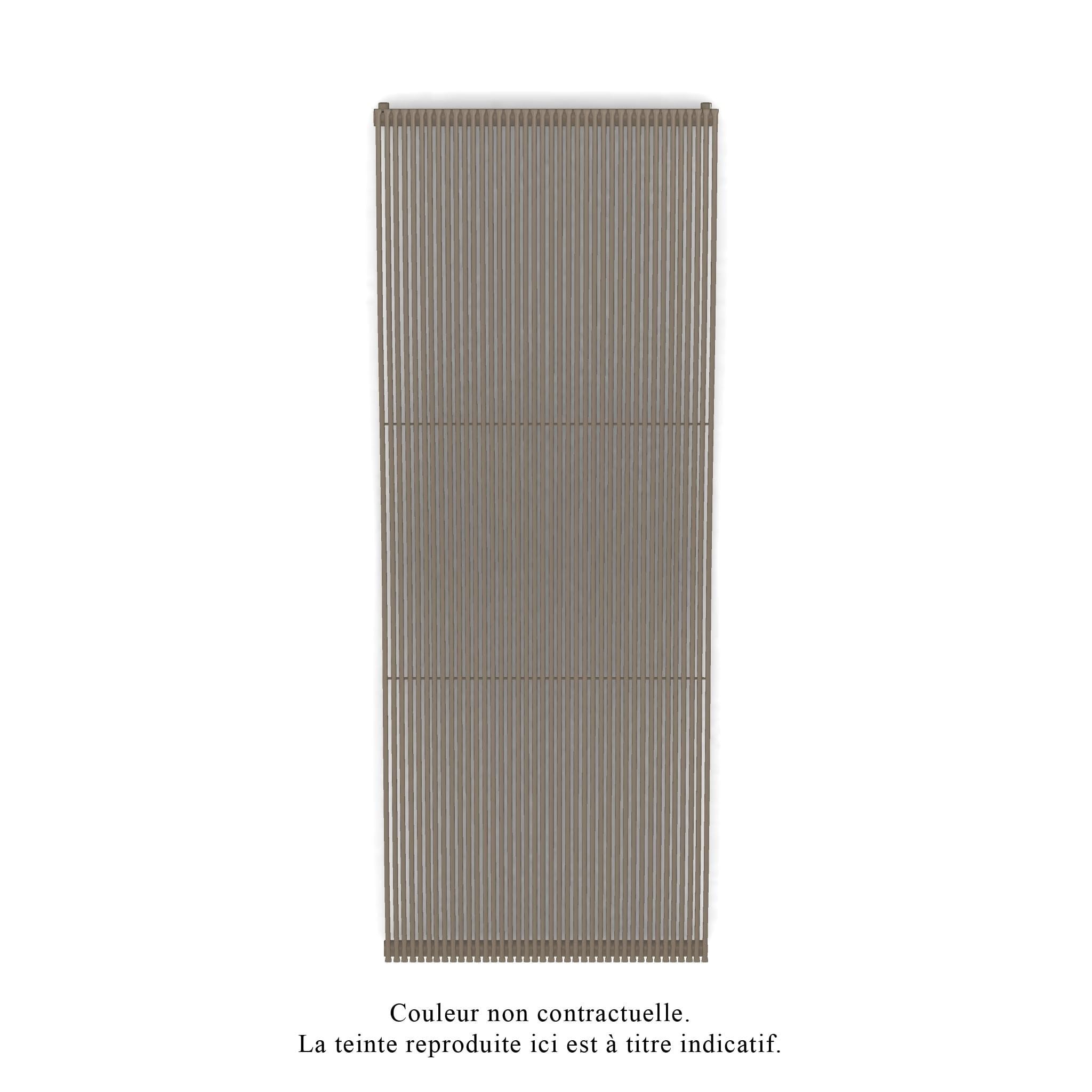 Acova - Striane EC V double, Beige Grey 0267, 2880W, H 2000 mm / L 763 mm