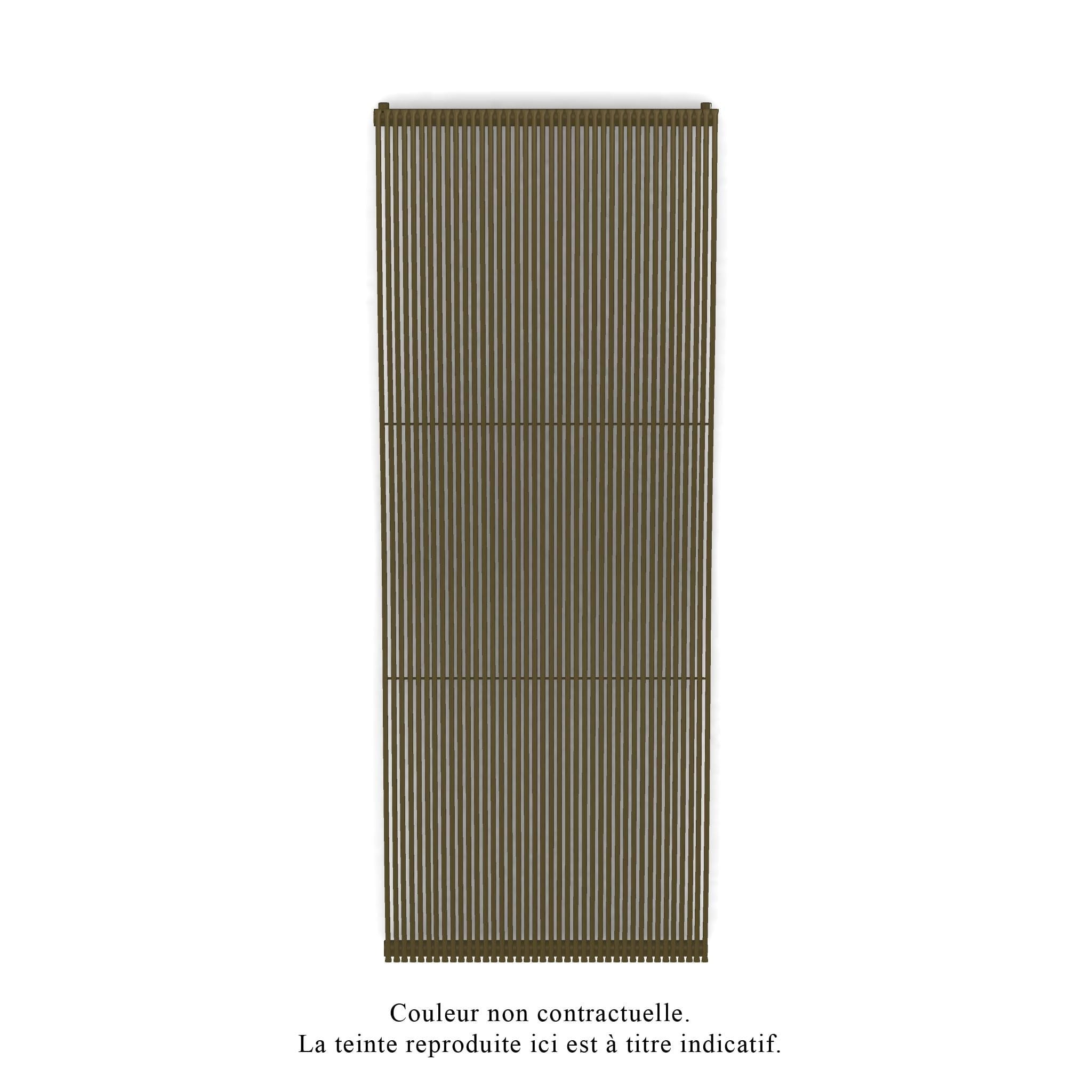 Acova - Striane EC V double, Bronze 0276, 2880W, H 2000 mm / L 763 mm