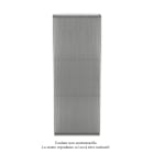 Acova - Striane EC V double, Grey Aluminium 9007, 2880W, H 2000 mm / L 763 mm