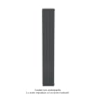 Acova - Fassane EC vert. simple, couleur, 628W, H 2000 mm / L 296 mm