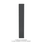Acova - Fassane EC vert. simple, couleur, 628W, H 2000 mm / L 296 mm