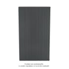 Acova - Fassane EC vert. simple, couleur, 2355W, H 2000 mm / L 1110 mm