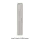 Acova - Fassane EC vertical double, Telegrey 4, 924W, H 2000 mm / L 296 mm