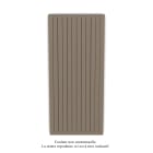Acova - Fassane EC vertical double, Beige Grey, 2772W, H 2000 mm / L 888 mm