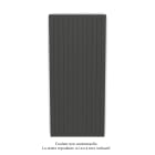 Acova - Fassane EC vertical double, Umbra Grey, 2772W, H 2000 mm / L 888 mm