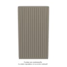 Acova - Fassane EC vertical double, Concrete Grey, 3465W, H 2000 mm / L 1110 mm