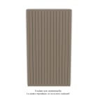 Acova - Fassane EC vertical double, Beige Grey, 3465W, H 2000 mm / L 1110 mm