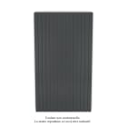Acova - Fassane EC vertical double, Black Matt, 3465W, H 2000 mm / L 1110 mm