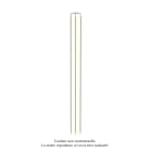 Acova - Fassane EC vertical double, Cream, 462W, H 2000 mm / L 148 mm