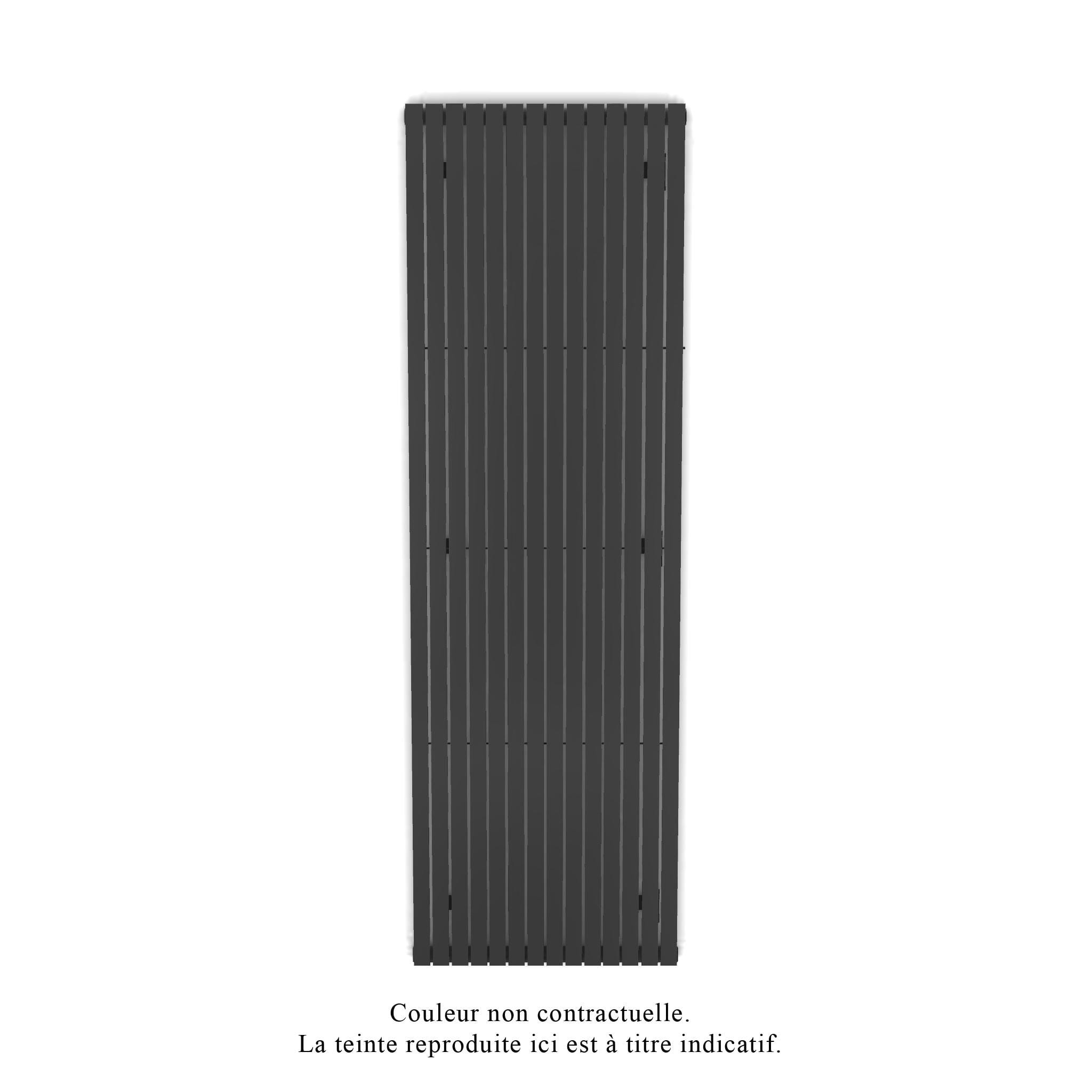 Acova - Altai EC vertical, Anthracite Grey 7016, 1365W, H 2000 mm / L 616 mm