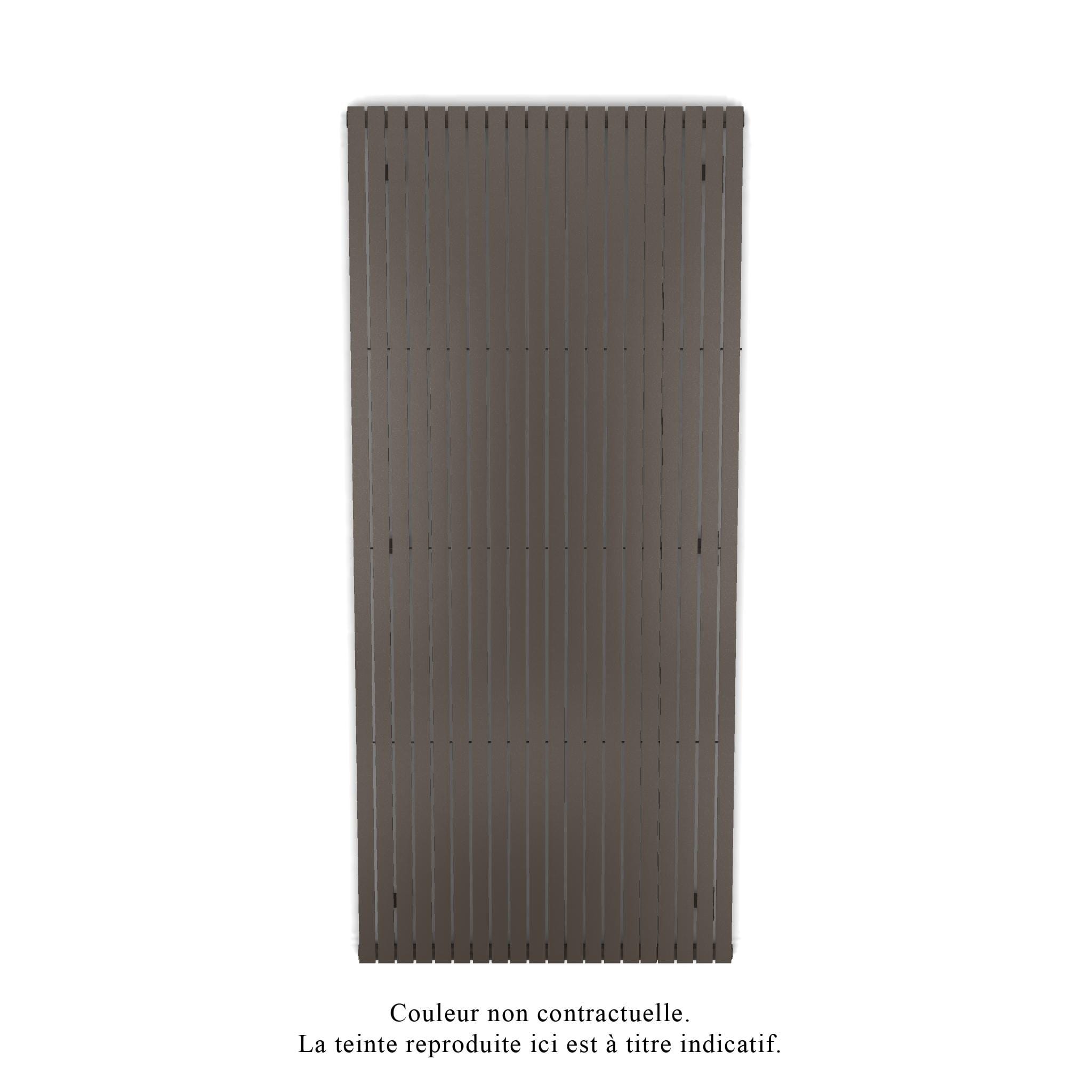 Acova - Altai EC vertical, Brown Quartz 0529, 1950W, H 2000 mm / L 880 mm