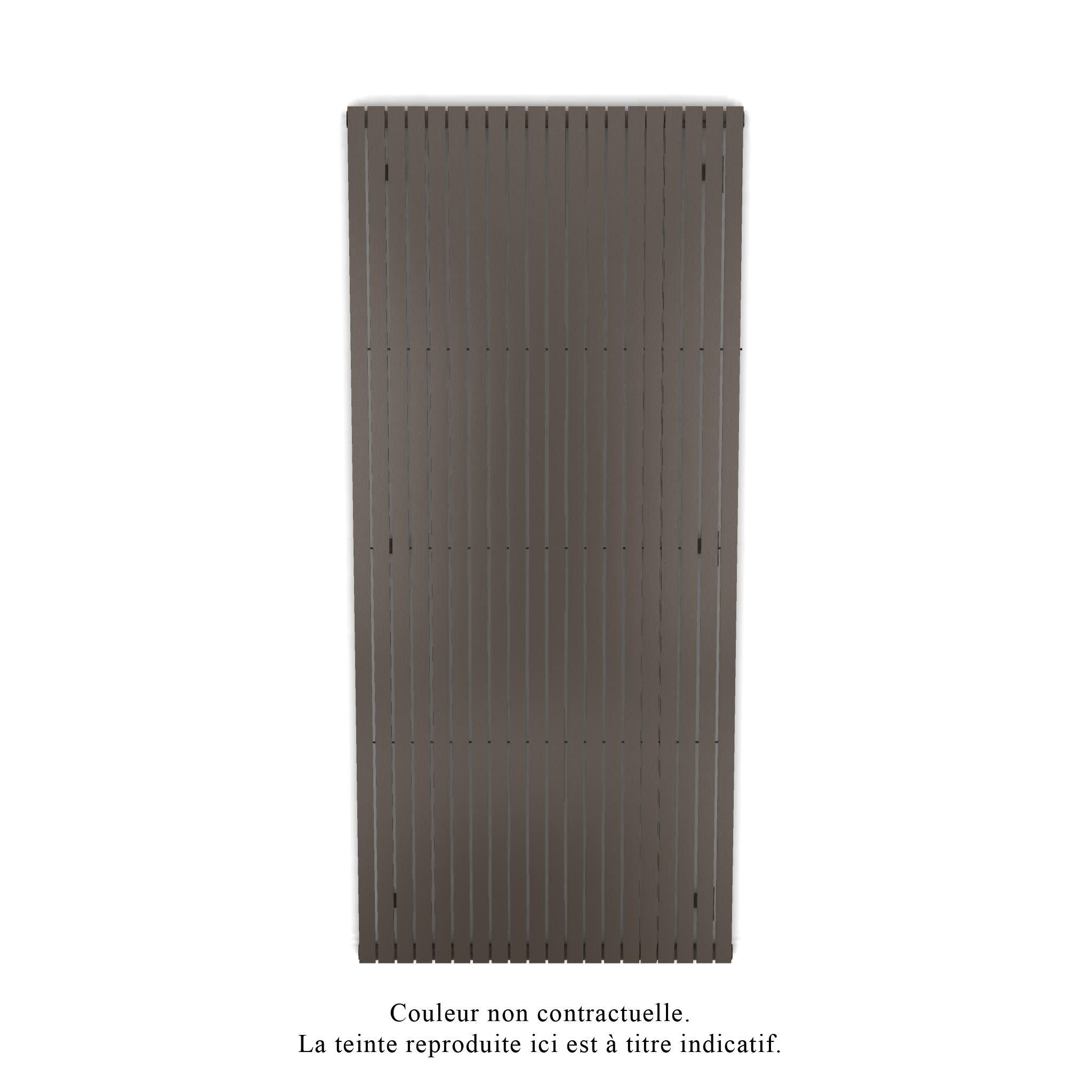 Acova - Altai EC vertical, Brown Quartz 0529, 1950W, H 2000 mm / L 880 mm