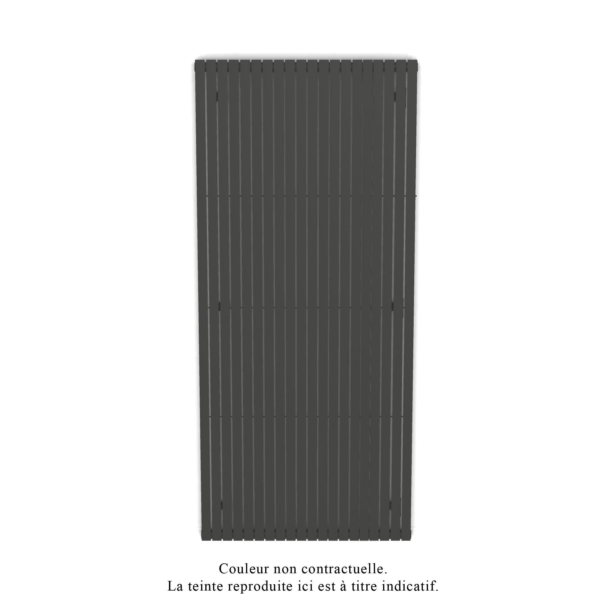 Acova - Altai EC vertical, Umbra Grey 7222, 1950W, H 2000 mm / L 880 mm
