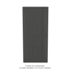 Acova - Altai EC vertical, Umbra Grey 7222, 1950W, H 2000 mm / L 880 mm