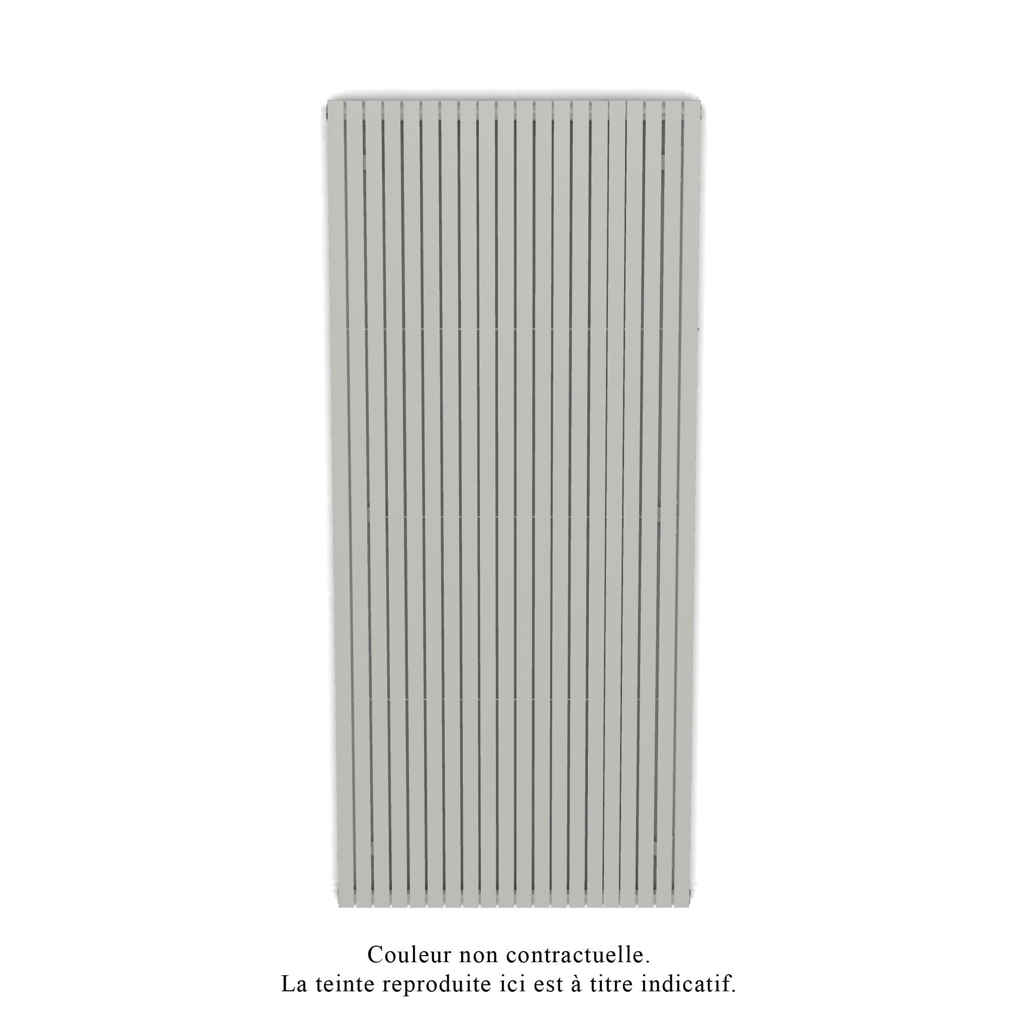 Acova - Altai EC vertical, Telegrey 4 7247, 1950W, H 2000 mm / L 880 mm