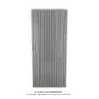 Acova - Altai EC vertical, Grey Aluminium 9007, 1950W, H 2000 mm / L 880 mm