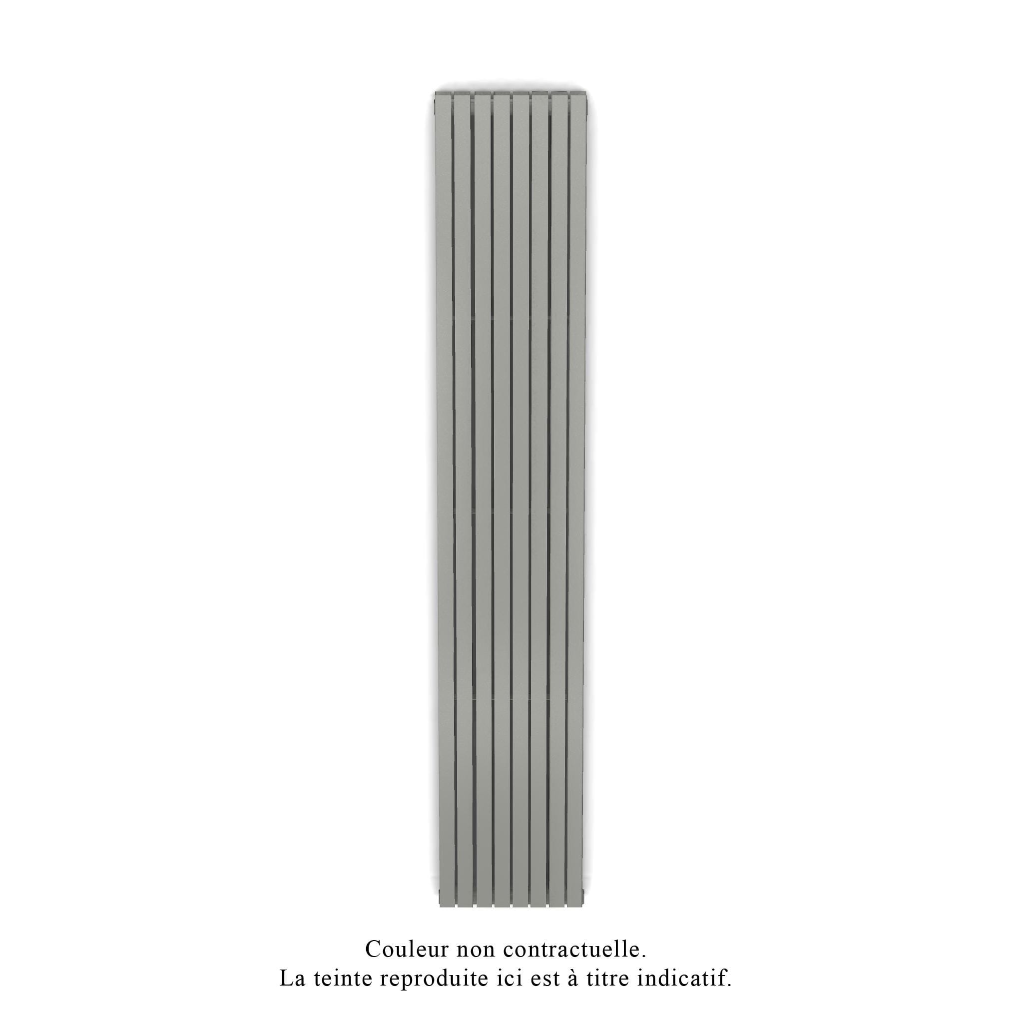 Acova - Altai EC V double, Inox Look 0332, 1198W, H 2000 mm / L 352 mm