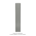 Acova - Altai EC V double, Inox Look 0332, 1198W, H 2000 mm / L 352 mm
