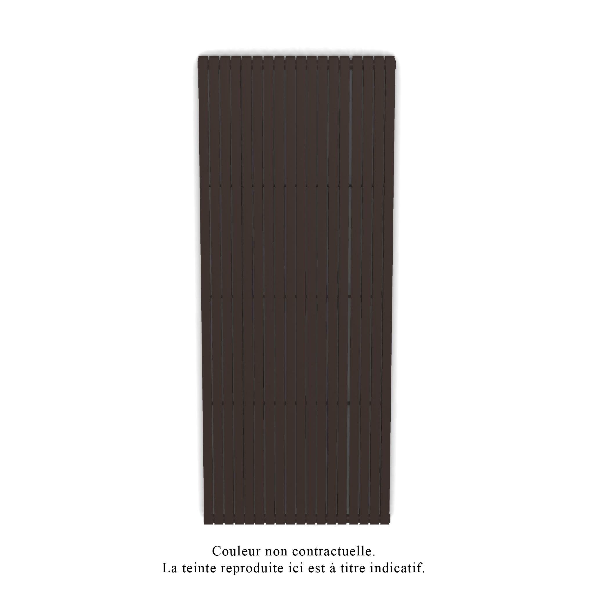 Acova - Altai EC V double, Dark Brown 0270, 2695W, H 2000 mm / L 792 mm