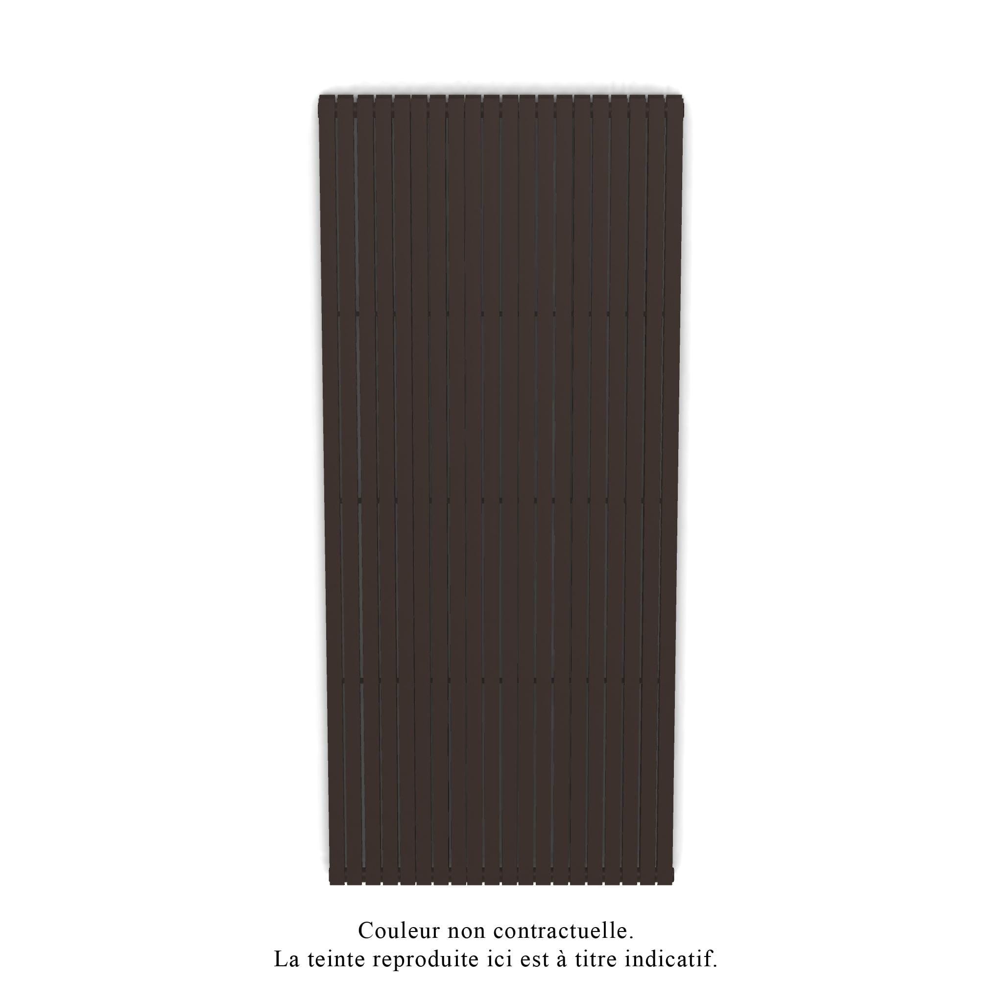 Acova - Altai EC V double, Dark Brown 0270, 2994W, H 2000 mm / L 880 mm