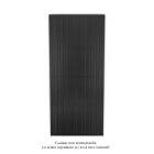 Acova - Altai EC V double, Black Quartz 0550, 2994W, H 2000 mm / L 880 mm