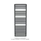 Acova - Kadrane Spa EC, Concrete Grey, 493W, H 1251 mm / L 450 mm, robinet couleur