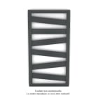 Acova - Kazeane EC, couleur 7222, 398W, H 965 mm / L 500 mm, robinet couleur