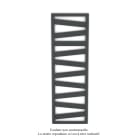Acova - Kazeane EC, couleur 9007, 621W, H 1567 mm / L 500 mm, robinet couleur