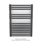 Acova - Cala Symétrique EC racc.centré, couleur Traffic Black, 378W,H721mm / L496mm