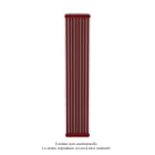 Acova - Vuelta vertical EC, Ruby Red 3003, 1103W, H2007mm / L406mm